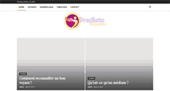 Desktop Screenshot of predicta-voyance.com
